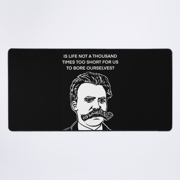 Item preview, FRIEDRICH NIETZSCHE quote .12 - ink portrait designed and sold by lautir.