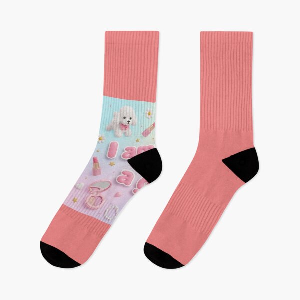 Item preview, I Am Just a Girl: Pink Aesthetic designed and sold by Kitty Kat.