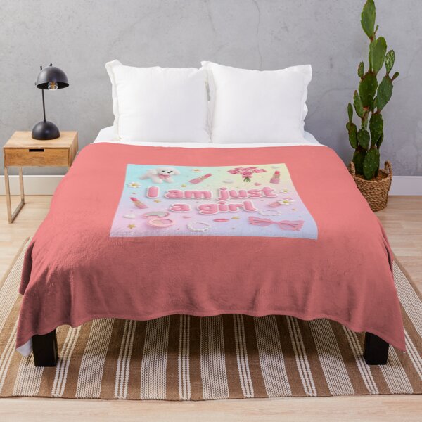 Item preview, I Am Just a Girl: Pink Aesthetic designed and sold by Kitty Kat.