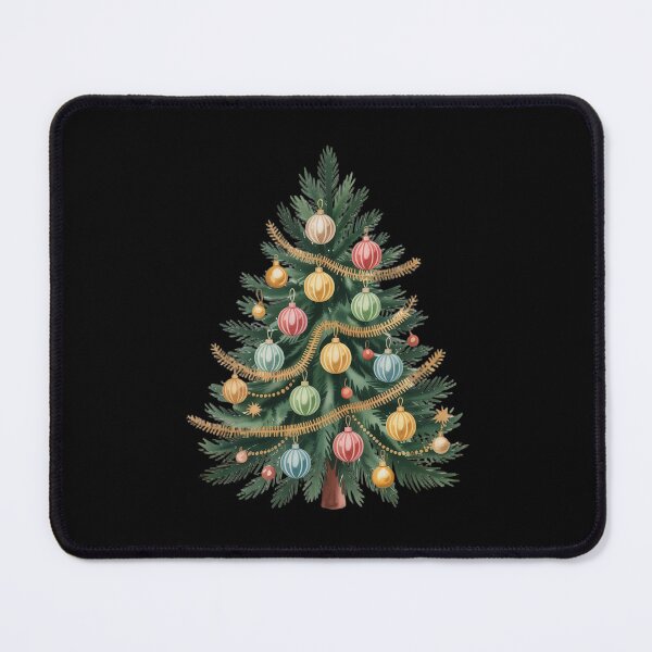 Item preview, Colorful Watercolor Christmas Tree designed and sold by Gogetgiggles.