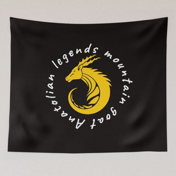 Item preview, Anatolian Mountain Goat symbol/Turkish heritage Logo desing /Anatolian Ibex logo -symbol of streng and freedom designed and sold by Raindreamart.