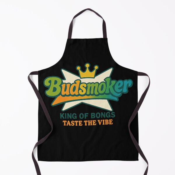 Item preview, Budsmoker King of Bongs Retro Parody Design designed and sold by POD DYNASTY.