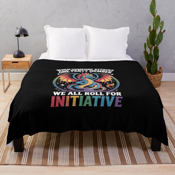 Item preview, When Someone Attacks One Party Member We All Roll Initiative designed and sold by EllinoKlemo.