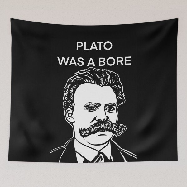 Item preview, FRIEDRICH NIETZSCHE quote .13 - ink portrait designed and sold by lautir.