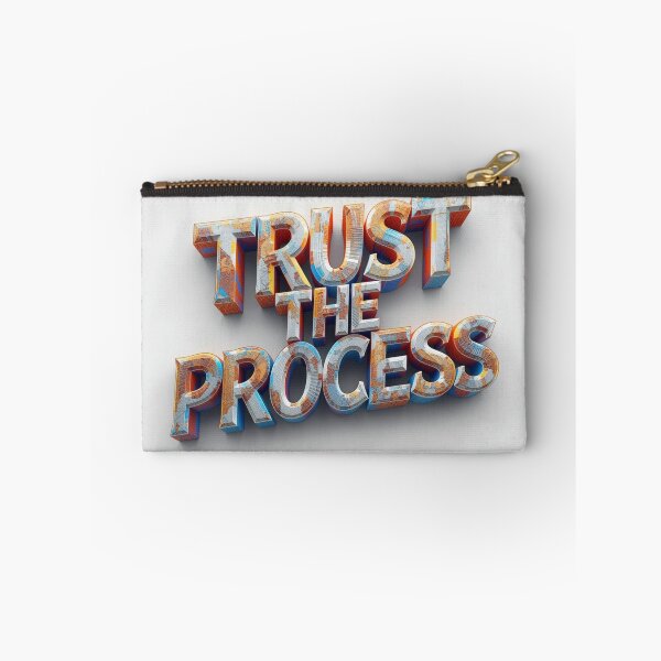 Item preview, Trust The Process - Textured 3D Graphic Art designed and sold by ZenPaths.