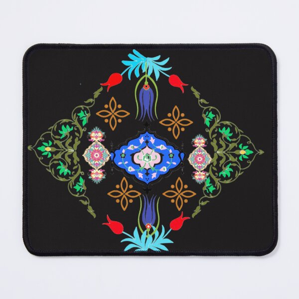 Item preview, Anatolian Tulip motif--Turkish folk pattern Desing /Heritage Floral art designed and sold by Raindreamart.