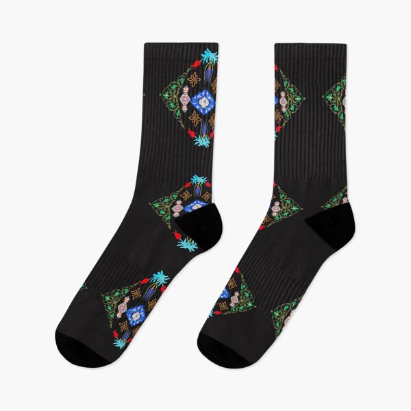 Item preview, Anatolian Tulip motif--Turkish folk pattern Desing /Heritage Floral art  designed and sold by Raindreamart.