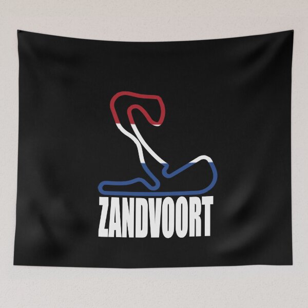 Item preview, Zandvoort Circuit – Classic Racing Track Design for Motorsport Fans designed and sold by HoneyBadgerBox.