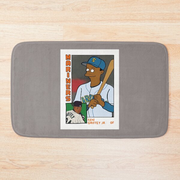Item preview, HOMER-AT-THE-BAT-KEN-GRIFFEY-JR-SIMPSONS-PARODY-MARINERS-BASEBALL-CARD-T-SHIRT-T-SHIRT designed and sold by EmiliaGiese.