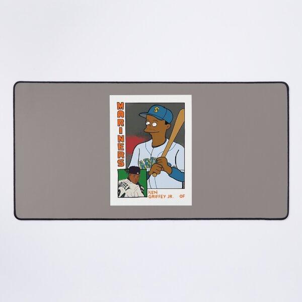Item preview, HOMER-AT-THE-BAT-KEN-GRIFFEY-JR-SIMPSONS-PARODY-MARINERS-BASEBALL-CARD-T-SHIRT-T-SHIRT designed and sold by EmiliaGiese.