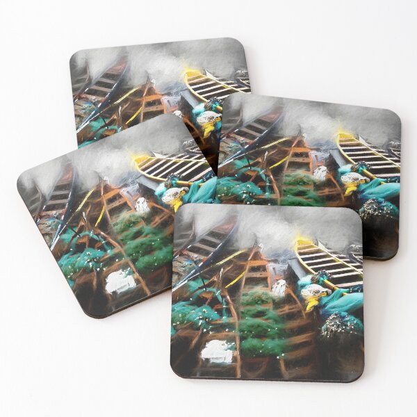 Item preview, Cape Coast Fishing Boats Miniature designed and sold by Wayne King.