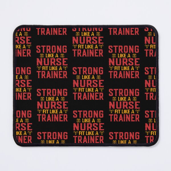 Item preview, Strong Like a Nurse, Fit Like a Trainer designed and sold by MuniraWearify.