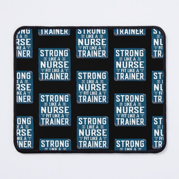 Item preview, Strong Like a Nurse, Fit Like a Trainer designed and sold by MuniraWearify.