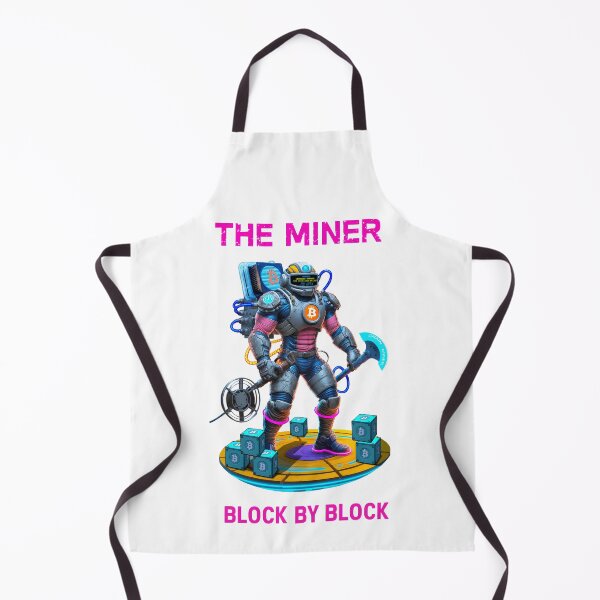Item preview, "THE MINER – Chainbreaker of the Blockchain Depths" designed and sold by BitCrop.