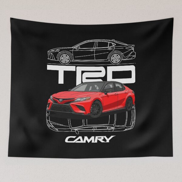 Item preview, Toyota Camry TRD Red designed and sold by BronArtworks.