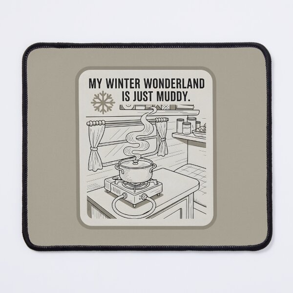 Item preview, Charming Rustic Interior with Winter Quote designed and sold by SplashTastic.