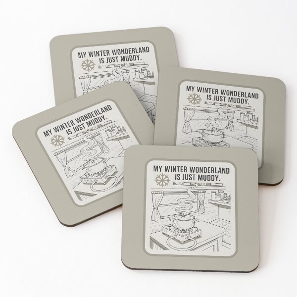 Item preview, Charming Rustic Interior with Winter Quote designed and sold by SplashTastic.
