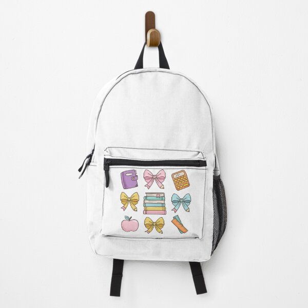 Item preview, Pastel School Supplies and Bows Kawaii Design designed and sold by ArtfulWeave.