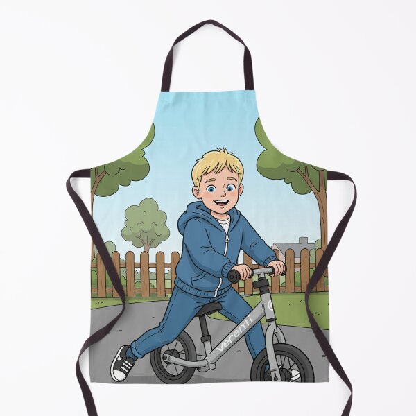 Item preview, Sunny Smiles on Wheels: Blonde Boy's Balance Bike Adventure designed and sold by David Patterson.