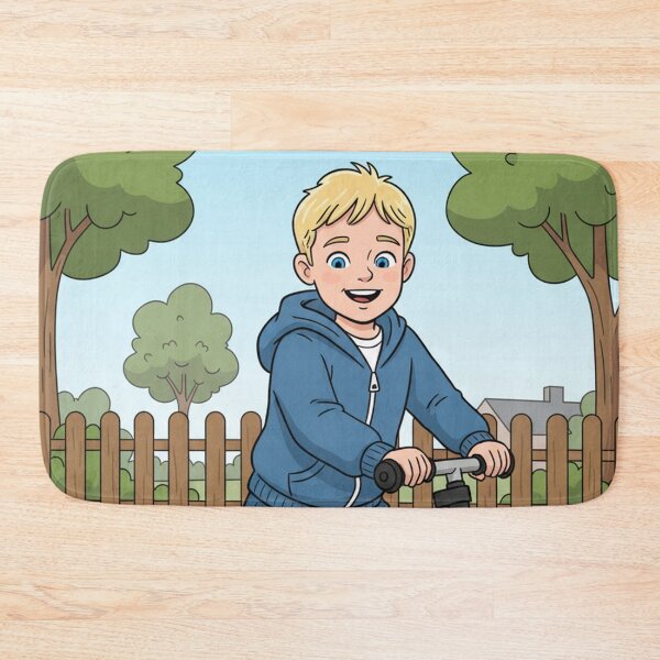 Item preview, Sunny Smiles on Wheels: Blonde Boy's Balance Bike Adventure designed and sold by David Patterson.