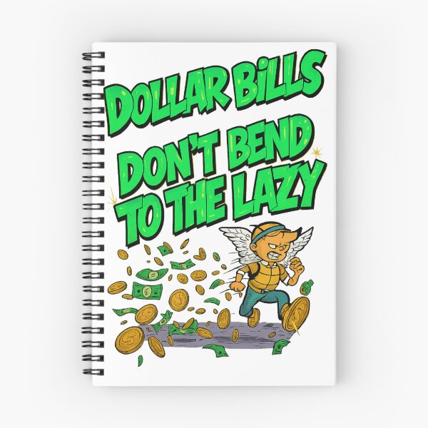 Item preview, Dollar Bills Don’t Bend—Winged Money Chase designed and sold by Design Orbit.