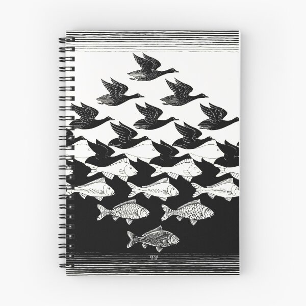 Item preview, MC Escher Cielo y agua designed and sold by SummerlandsArt.