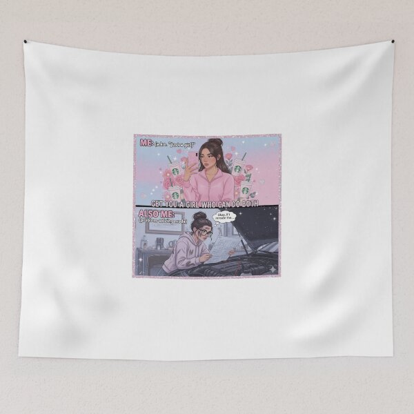 Item preview, ​Girl Who Can Do Both Meme designed and sold by Kitty Kat.
