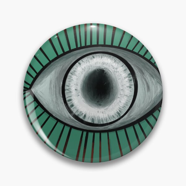 Item preview, Urchin Eyes Horror Halloween Print  designed and sold by SabiLexDesign.