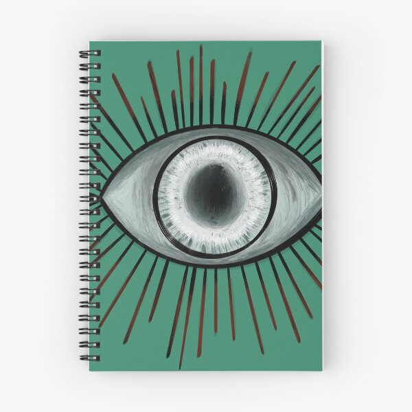 Item preview, Urchin Eyes Horror Halloween Print  designed and sold by SabiLexDesign.
