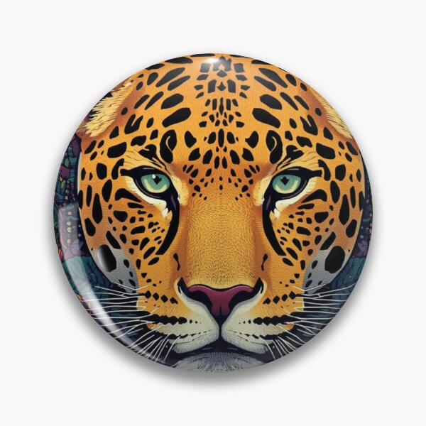 Item preview, Cyberpunk Leopard | Futuristic Wildlife Art designed and sold by Naturalite19.