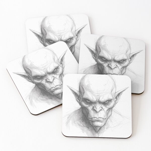Item preview, Horror Monster Sketch designed and sold by Leon Woods Pencil Art.