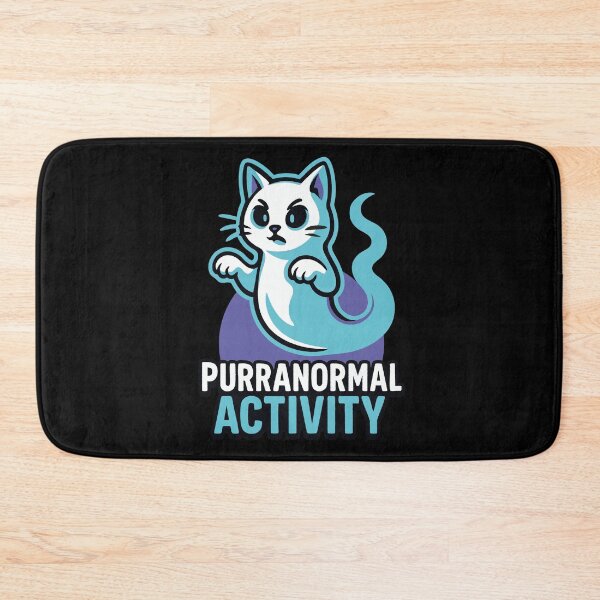 Item preview, Ghost Cat – Purranormal Activity designed and sold by Dazzlement.