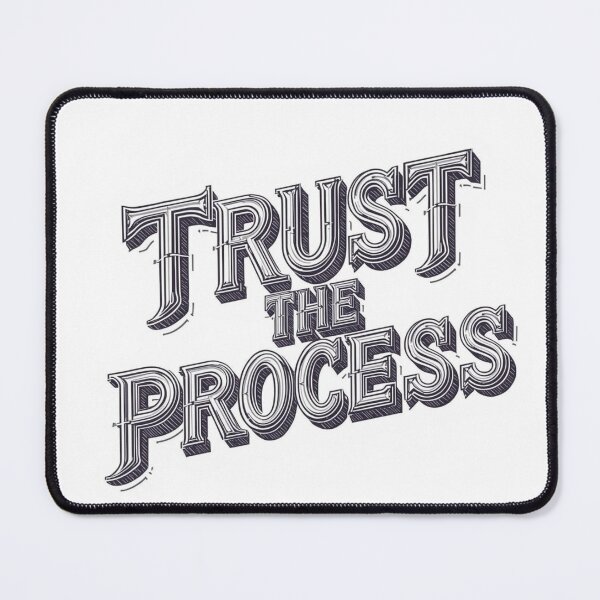 Item preview, Trust The Process - Intricate Hand-Drawn Typography designed and sold by ZenPaths.