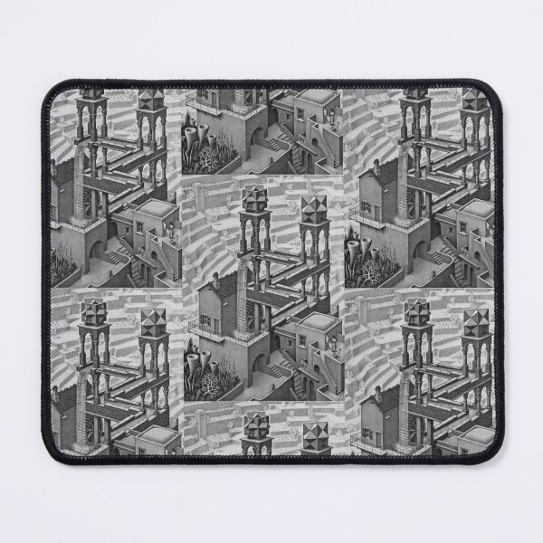 Item preview, MC Escher Waterfall designed and sold by SummerlandsArt.