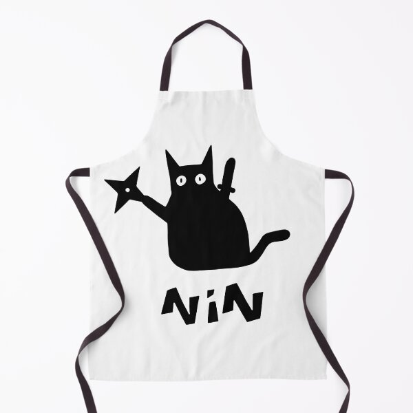 Item preview, Funny Ninja Cat Silhouette Art designed and sold by Imaginationbeyond.