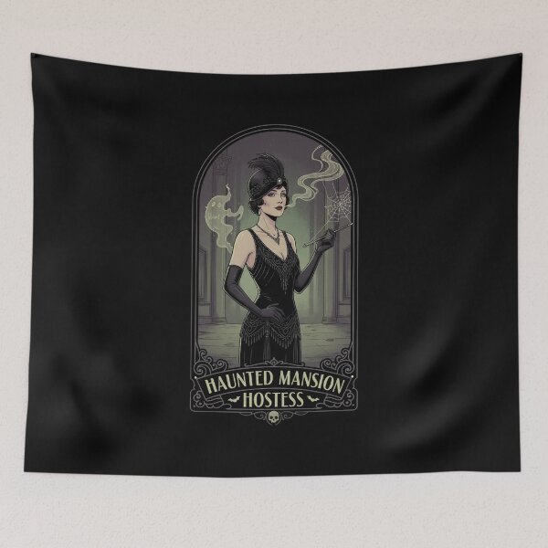 Item preview, Haunted Mansion Hostess in Gothic Art Deco Style. designed and sold by Spark2Seduction.