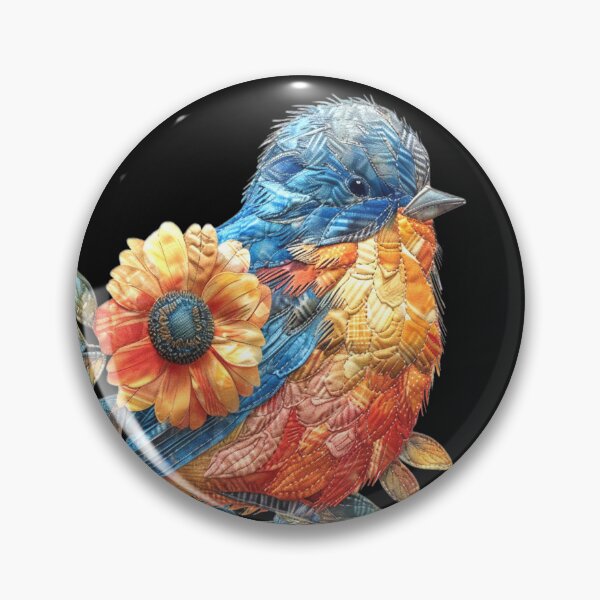 Item preview, Patchwork fantasy bird designed and sold by LoneAngel.