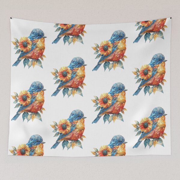 Item preview, Patchwork fantasy bird designed and sold by LoneAngel.