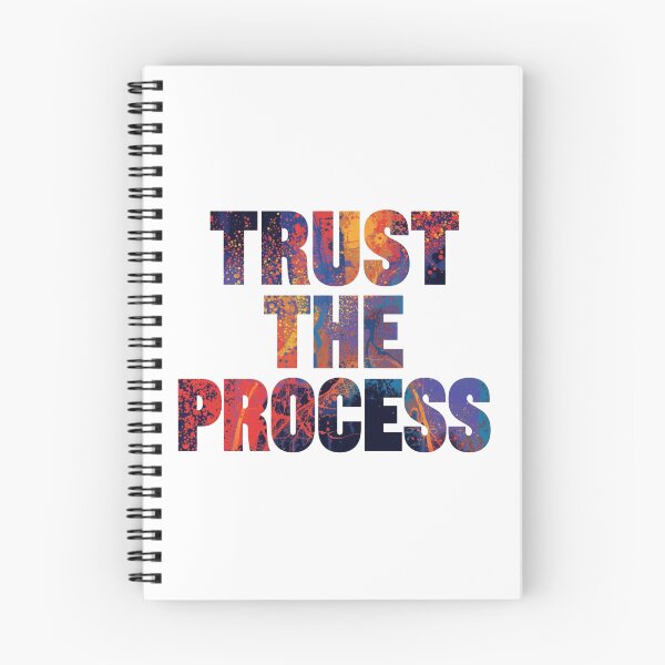 Item preview, Trust The Process - Abstract Paint Splatter designed and sold by ZenPaths.