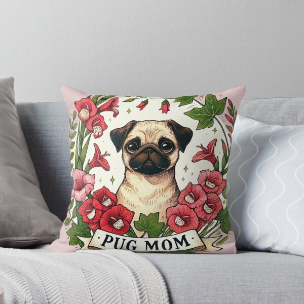 Item preview, Pug Mom designed and sold by FrictionMaxxing.