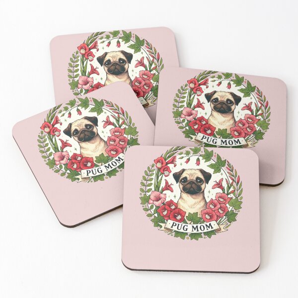 Item preview, Pug Mom designed and sold by FrictionMaxxing.
