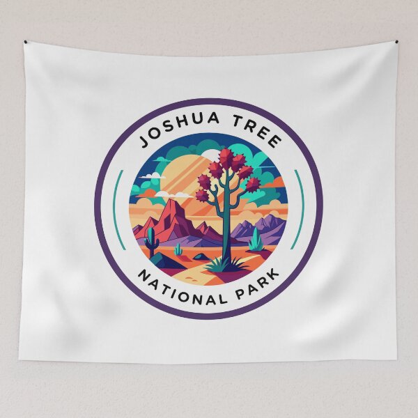 Item preview, Joshua Tree National Park Design – Desert Sunrise Adventure Art designed and sold by ActiveOutdoorLiving.