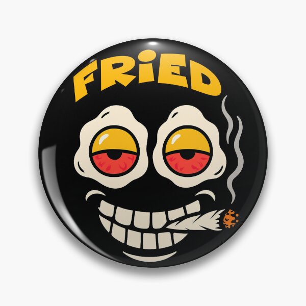 Item preview, Fried Stoner egg - funny fried eggs designed and sold by Youngkev-arts.