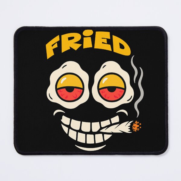 Item preview, Fried Stoner egg - funny fried eggs designed and sold by Youngkev-arts.