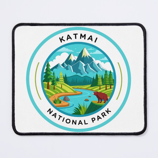 Item preview, Katmai National Park Design – Alaska Wilderness Adventure Art designed and sold by ActiveOutdoorLiving.