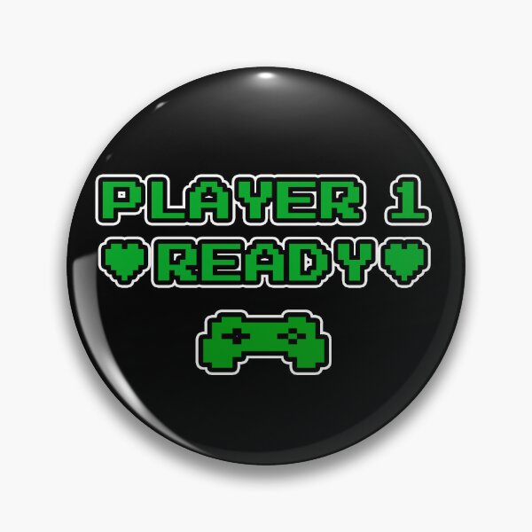 Item preview, Player 1 Ready  designed and sold by NumbersFort.