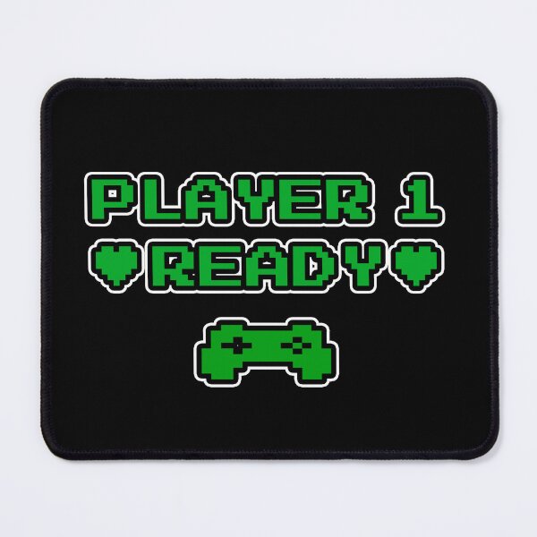 Item preview, Player 1 Ready  designed and sold by NumbersFort.