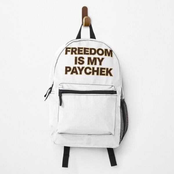 Item preview, Freedom Is My Paycheck - Leather Gold designed and sold by Silent Watch Threads..