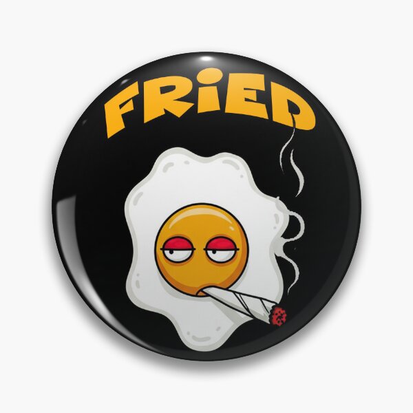 Item preview, Fried Stoner egg - funny fried eggs designed and sold by Youngkev-arts.