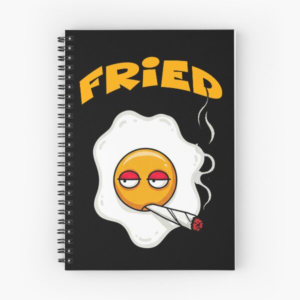 Item preview, Fried Stoner egg - funny fried eggs designed and sold by Youngkev-arts.